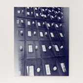 古いライブラリ図面 ジグソーパズル (縦)