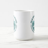 古いラグマウンテン(rd) コーヒーマグカップ (中央)