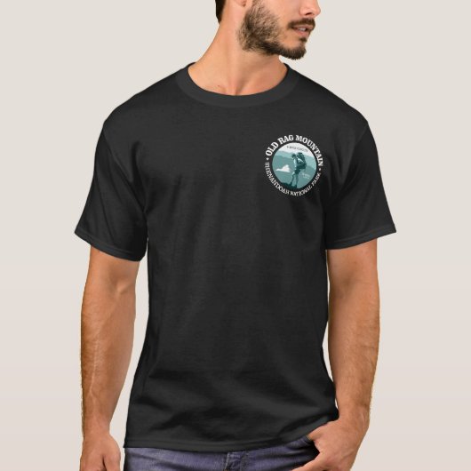 古いラグマウンテン(rd) tシャツ (正面)
