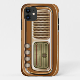 古いラジオ iPhone 11 ケース