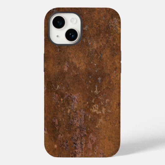 古いラスティ Case-Mate iPhoneケース (裏面)