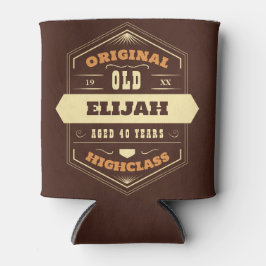 古いラベルスタイル 缶クーラー