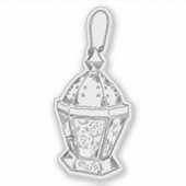 古いランタン シール (正面)