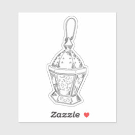 古いランタン シール