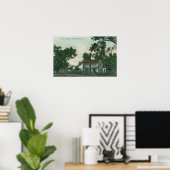 古いランドマークシーン ポスター (ホームオフィス)