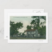 古いランドマークシーン ポストカード (正面/裏面)