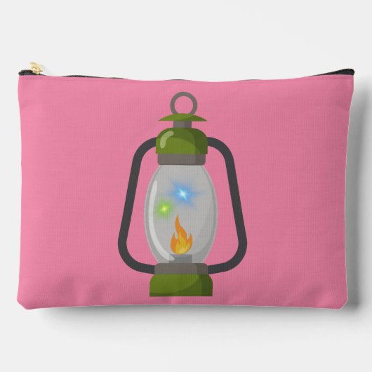 古いランプ アクセサリーポーチ (正面)