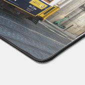 古いリスボントラム。ヴィンテージ輸送 デスクマット (コーナー)