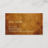 古いリップ紙ゲームのテスト名刺 名刺 (裏面)