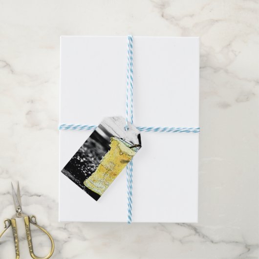 古いリンゴ ギフトタグ (より糸付き)