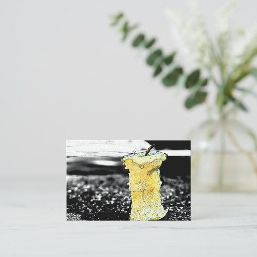 古いリンゴ 名刺 (スタンド正面)