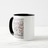 古いルター派教会の中、ヨーク郡1800年 マグカップ (正面左)