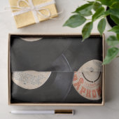 古いレコードティッシュペーパー 薄葉紙 (ギフト)