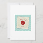 古いレコード招待状 招待状 (正面)