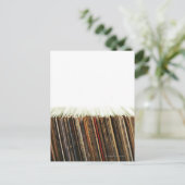 古いレコード ポストカード (スタンド正面)