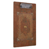 古いレザールック(カスタマイズ可能) クリップボード (右)