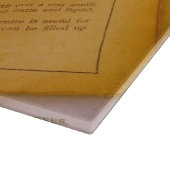 古いレシピのまな板 カッティングボード (角)