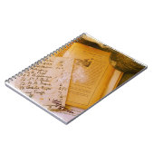 古いレシピのノート ノートブック (左側)