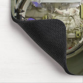 古いレトロな潜水艦で潜る マウスパッド (コーナー)