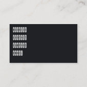 古いレトロな筋肉クラシック車 名刺 (裏面)