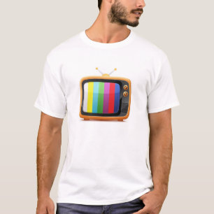 古いレトロのテレビのTシャツ Tシャツ