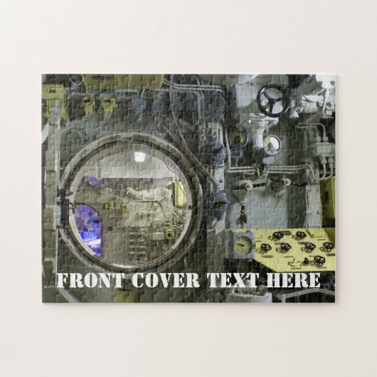 古いレトロ潜水艦 ジグソーパズル (横)