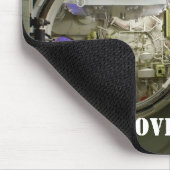 古いレトロ潜水艦 マウスパッド (コーナー)