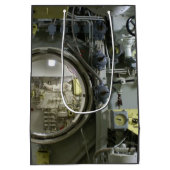 古いレトロ潜水艦 ミディアムペーパーバッグ (裏面)