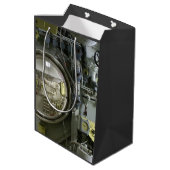 古いレトロ潜水艦 ミディアムペーパーバッグ (裏面アングル)