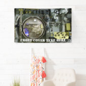 古いレトロ潜水艦 横断幕 (インサイチュ)