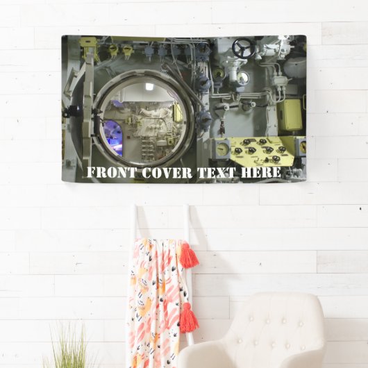 古いレトロ潜水艦 横断幕 (インサイチュ)