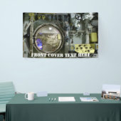 古いレトロ潜水艦 横断幕 (トレードショー)