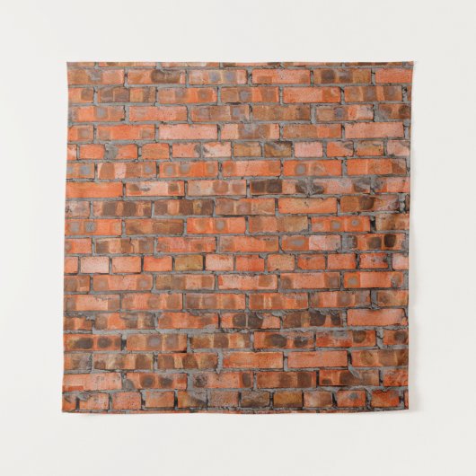 古いレンガの壁のテクスチャを閉じ込め、建築家 タペストリー (正面)