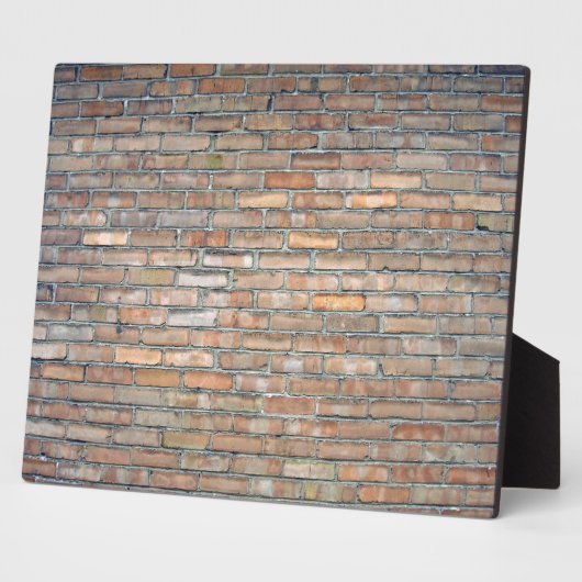 古いレンガの壁のテクスチャ フォトプラーク (側面)