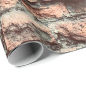 古いレンガの壁紙，ブロック，レンガ，ブラウン，古い，pa ラッピングペーパー (ロールコーナー)