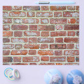 古いレンガの壁 チラシ (シングル)