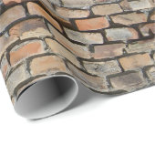 古いレンガの壁 ラッピングペーパー (ロールコーナー)