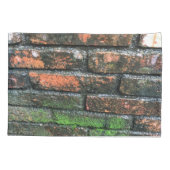 古いレンガの壁 枕カバー (裏面)