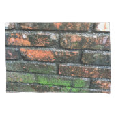 古いレンガの壁 枕カバー (正面)