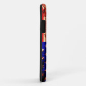 古いレンガ壁の米国国旗 Case-Mate iPhoneケース (裏面/右)