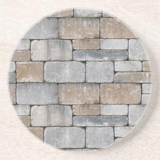 古いレンガ壁コースターセット コースター (正面)
