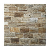 古いレンガ壁 タイル (正面)