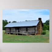 古いログキャビン ポスター (正面)