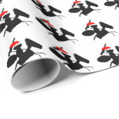 (古いロゴ) SquirrelHorseのクリスマスの包装紙 ラッピングペーパー (ロールコーナー)