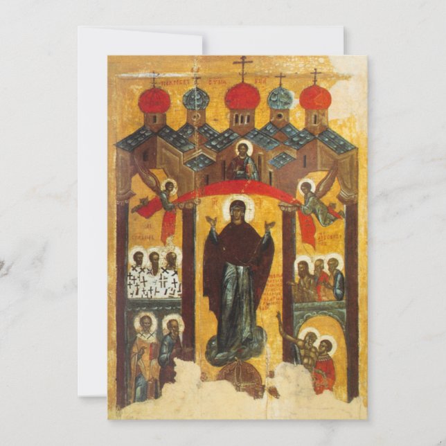 古いロシアのアイコンの割り当て (正面)