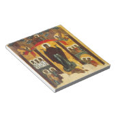 古いロシアのアイコンの割り当て ノートパッド (アングル)