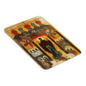 古いロシアのアイコンの割り当て マグネット (右側)