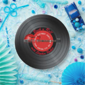 古いロッカーの男のギターの記録誕生会 ペーパープレート (パーティー)