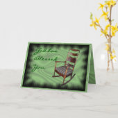 古いロッカーはAnniversayまたは引き起こります カード (黄色い花)