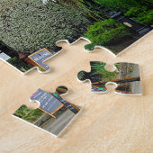 古いロンドン・パブ。 ジグソーパズル (側面)